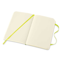 Moleskine Classic Soft Cover Notebook - Light Green, Blank, 5-1/2" x 3-1/2"