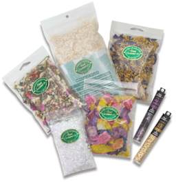 Arnold Grummer's Botanicals - Components of Papermaker's Favorites Pack shown