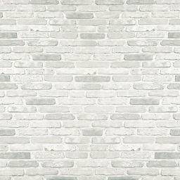 Fadeless Design Roll - White Brick, 48" x 12 ft