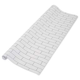 Fadeless Design Roll - 48" x 50 ft, White Subway Tile (sold as a roll)