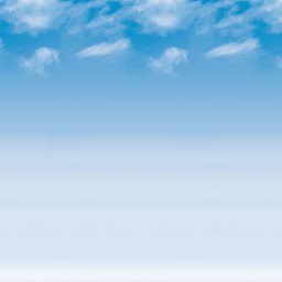 Fadeless Design Roll - 48" x 50 ft, Wispy Clouds