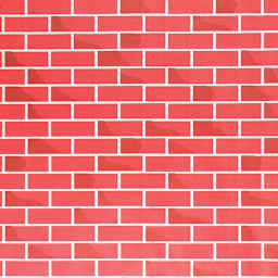 Fadeless Design Roll - 48" x 50 ft, Tu-tone Brick