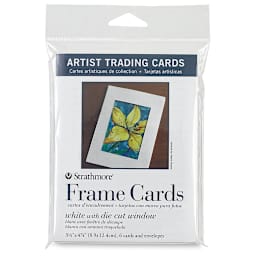 Strathmore Artist Trading Card Frames - 3-1/2" x 4-7/8", Pkg of 6
