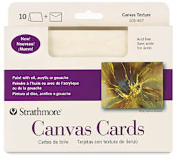 Strathmore Canvas Cards and Envelopes, Pkg of 10