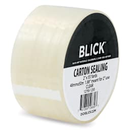 Blick Clear Carton Sealing Tape, sideways inside the packaging