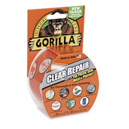 Gorilla Clear Repair Tape - Front of package

