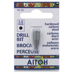 Aitoh Hand Paper Drill Bit - 3 mm (Front of packaging)