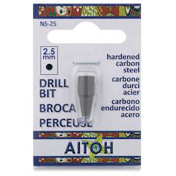 Aitoh Hand Paper Drill Bit - 2.5 mm (Front of packaging)