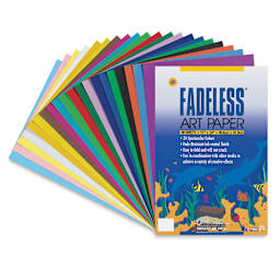 Fadeless Art Paper - 18" x 24", Assorted, Sheets, 60 Sheets