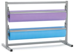 Standing Paper Rack - Left angle view of 2-Roll Unit