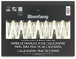 Calligraphy Practice Paper, Gridded, 50-Sheet Pad