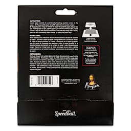 Mona Lisa Graphite Paper - Black, 18" x 24", Pkg of 2, back of package