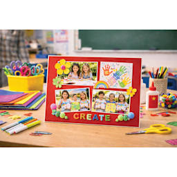 Crescent Berkeley Cream Core Matboard, used as board for collage artwork.