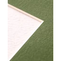 Crescent Berkeley Cream Core Matboard, close up of cream core.