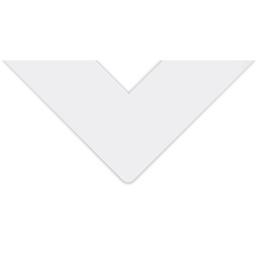 Bainbridge Artcare Essentials Matboard - Corner of Solid White color
