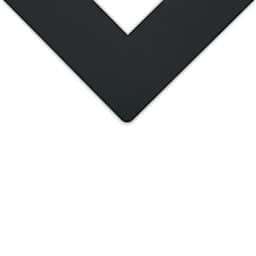 Decorative Cream Core Matboard - 32" x 40", Black
