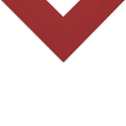 Decorative Cream Core Matboard - 32'' x 40'', Sienna Brown