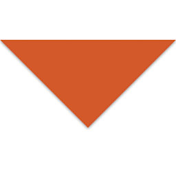 Crescent Select Alpha-Cellulose Matboard - 32" x 40", Deep Orange