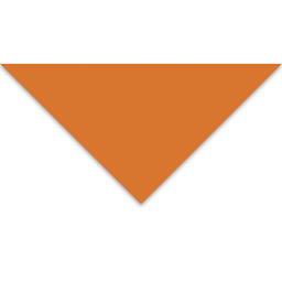 Crescent Select Alpha-Cellulose Matboard - 32" x 40", Mandarin Orange