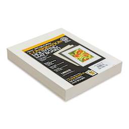 Lineco Conservation Matboard - White, 4 ply, Pkg of 25, 8" x 10"
