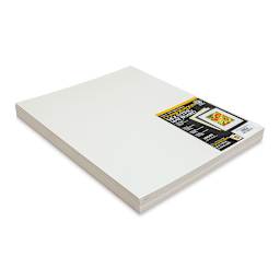 Lineco Conservation Matboard - White, 4 ply, Pkg of 25, 16" x 20"