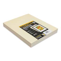 Lineco Conservation Matboard - Cream, 4 ply, Pkg of 25, 11" x 14"