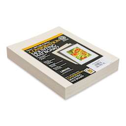 Lineco Conservation Matboard - Aged White, 4 ply, Pkg of 25, 8" x 10"