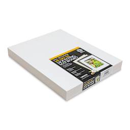 Lineco Cotton Rag Museum Mounting Boards - Pkg of 25, White, 11" x 14"