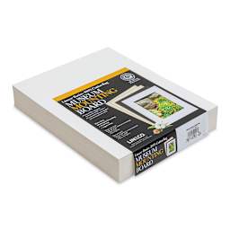 Lineco Cotton Rag Museum Mounting Boards - Pkg of 25,   Aged White, 8" x 10"