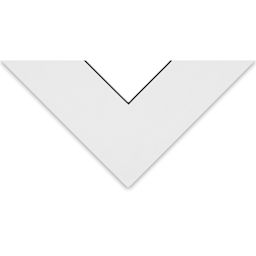 Bainbridge Novacore Matboard - 32" x 40", Super White w/Black Core