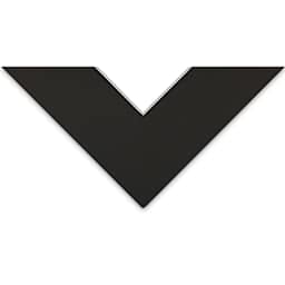 Bainbridge Novacore Matboard - 32" x 40", Black w/White Core