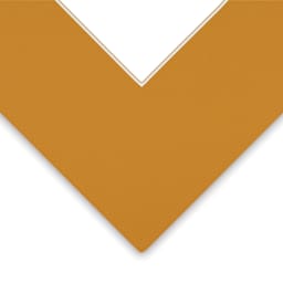 Closeup of Bainbridge Novacore Matboard - Goldenrod