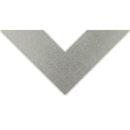 Bainbridge Novacore Matboard - 32" x 40", Metallic Silver