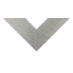 Bainbridge Novacore Matboard - 16" x 20", Metallic Silver