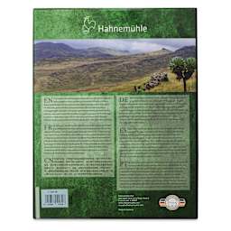 Hahnemühle Agave FineArt Inkjet Paper - 8-1/2" x 11", Pkg of 25, back of packaging