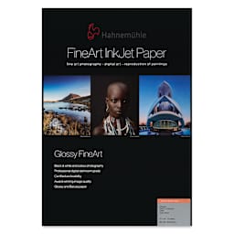 Hahnemühle Baryta Satin FineArt Inkjet Paper - 13" x 19", Pkg of 25, front of packaging