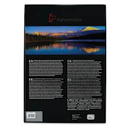 Hahnemühle Photo Rag Gloss Baryta FineArt Inkjet Paper - 13" x 19", Pkg of 25, back of packaging