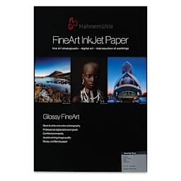 Hahnemühle Photo Rag Gloss Baryta FineArt Inkjet Paper - 13" x 19", Pkg of 25, front of packaging