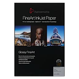 Hahnemühle Photo Rag Metallic FineArt Inkjet Paper - 13" x 19", Pkg of 25, front of packaging
