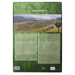 Hahnemühle Sugar Cane FineArt Inkjet Paper - 13" x 19", Pkg of 25, back of packaging