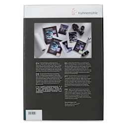 Hahnemühle Sustainable Satin Inkjet Paper - 13" x 19", Pkg of 25, back of packaging