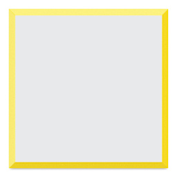 Crescent BriteCore Matboard - 32" x 40", White on Yellow