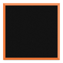 Crescent BriteCore Matboard - 32" x 40", Black on Orange