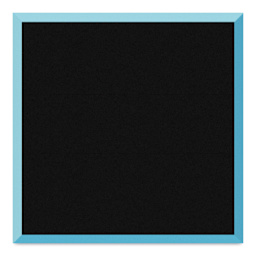 Crescent BriteCore Matboard - 32" x 40", Black on Aqua