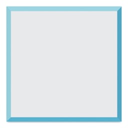 Crescent BriteCore Matboard - 32" x 40", White on Aqua