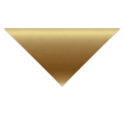 Crescent Berkeley Metallic White Core Matboard - 20" x 32", Gold Foil