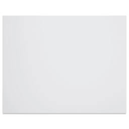 Blick Deluxe White Posterboard - Front side of One-sided White Posterboard