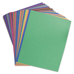 Pacon Railroad Board - 22" x 28" x 4 Ply, Assorted, 100 Sheets