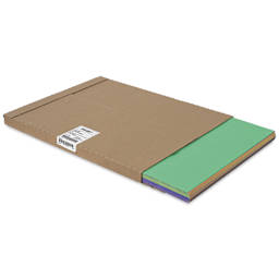 Pacon Railroad Board - 22" x 28" x 4 Ply, Assorted, 100 Sheets, in packaging