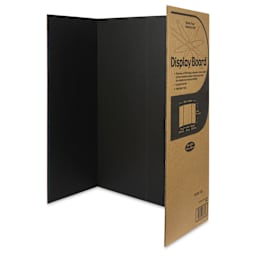 Elmer’s Trifold Display Board - Black, 36" x 48", 2-Ply, front